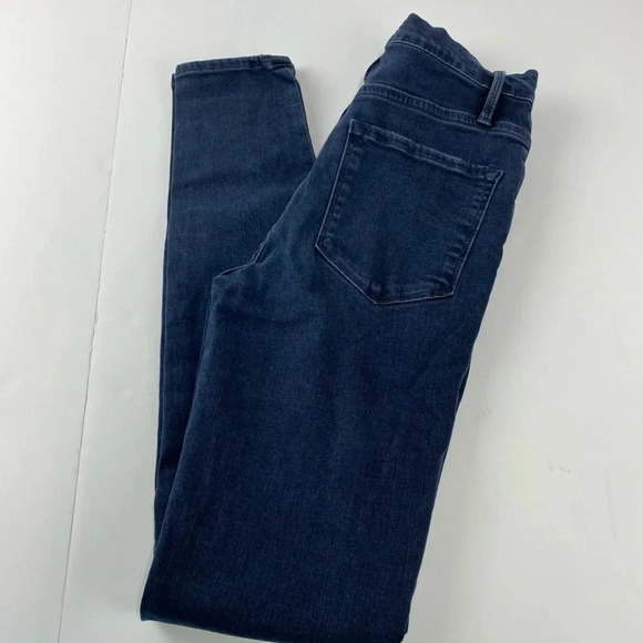 Frame Womens 25 Skinny Jeans Dark Wash Stretchy - Picture 1 of 9